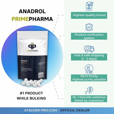 Anadrol 25mg - Prime Pharma - Foto 1