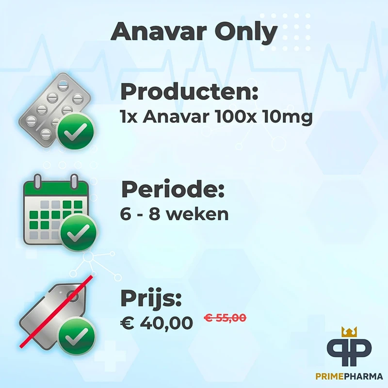 Anavar Only - Vrouwen