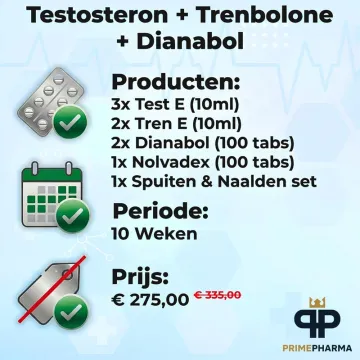 Test E + Tren E + Dianabol - Cycle