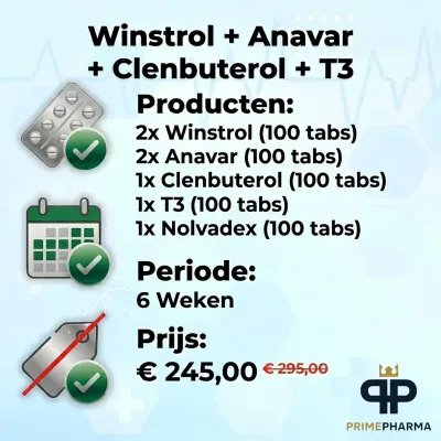 Winstrol + Anavar + Clenbuterol + T3 - Cycle - Foto 1